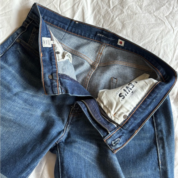 Levi’s Made & Crafted Made in Japan 32/34 Patchwork Denim Jeans RARE - Picture 9 of 11